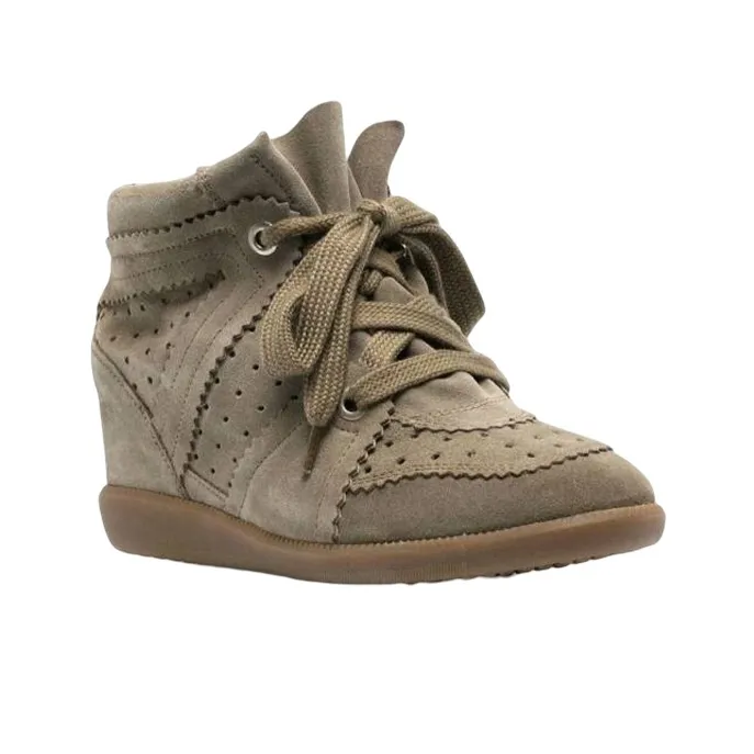 ISABEL MARANT Bobby Wedge Sneakers-1