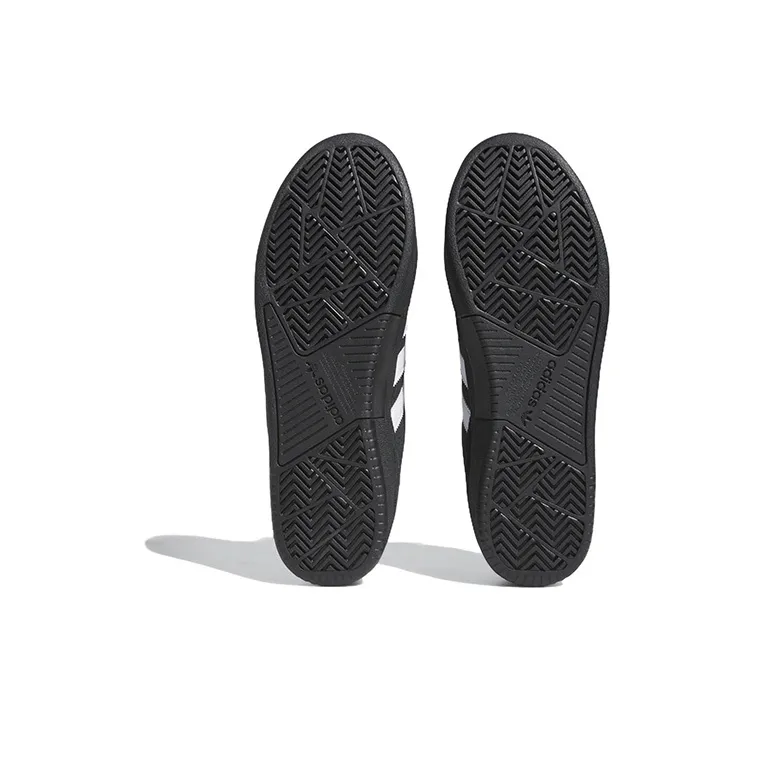 Adidas Tyshawn Low 'Black White Gold Suede'-3