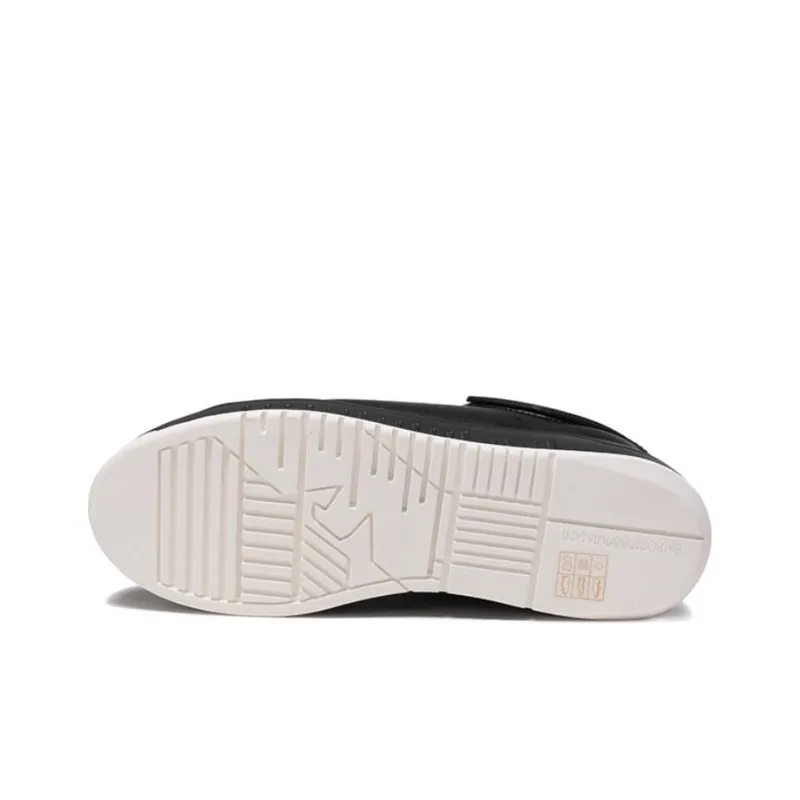 EMPORIO ARMANI Leather Sneakers Black-5