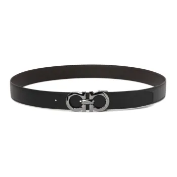 FERRAGAMO Fashion Trend Avant Garde, Smooth Buckle Men's