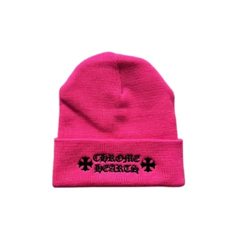 Chrome Hearts Beanies Unisex Pink