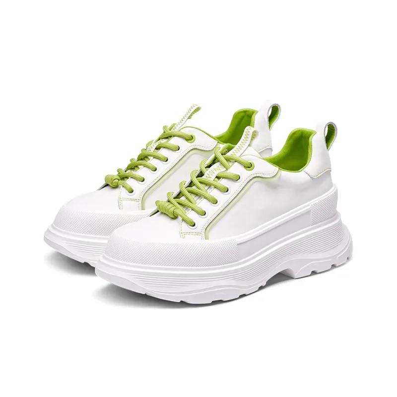 Kiss Kitty Color Ribbon Collection Stylish Skateboarding Shoes Women's White-2