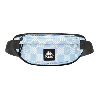 Kappa Polyester Crossbody Fanny Pack, Sling Bag Trumpets Unisex Fresh Milk Blue All Over Print
