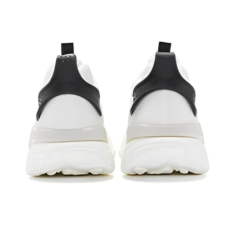 AGAHO x XTEP Red Flame TD Anti Slip Wear Resistant Low Top Sports Casual Shoes Men's White Black-2
