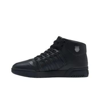 KSWISS Slip Resistant Cushioning High Top Skateboard Shoes Black