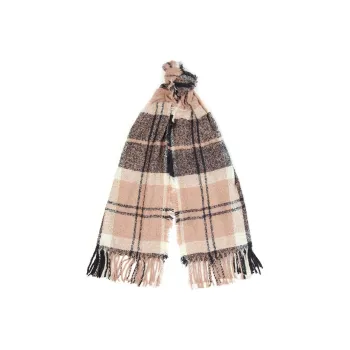 BARBOUR Knit Scarves Women's Pink/Black