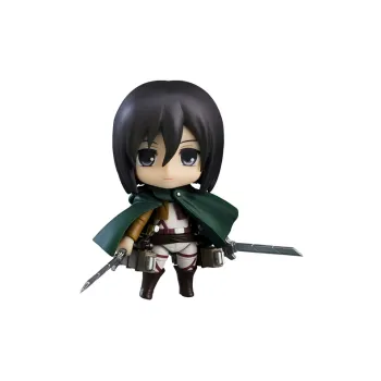 GSC Clay Figure No.1381 Attack On Titan, Mikasa Ackerman, Survey Corps Chibi Figures 10cm
