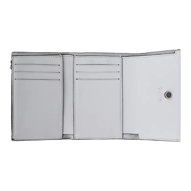 CK/Calvin Klein Cow Leather Wallet Women's White-3