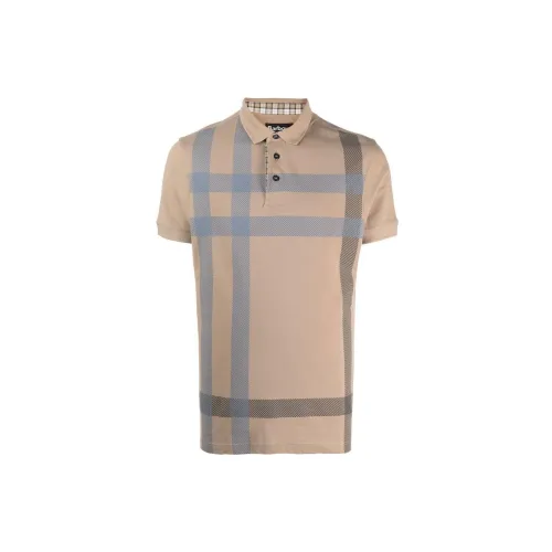 BARBOUR Polo Shirts Men Khaki