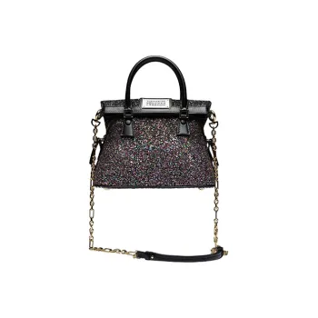 Maison Margiela 5AC Cow Leather Handbag, Shoulder Bag, Crossbody Bag Extra Mini Women's Multicolor