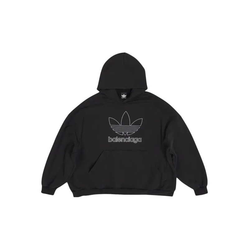 Balenciaga 2000s X Adidas Cotton Hoodie-0
