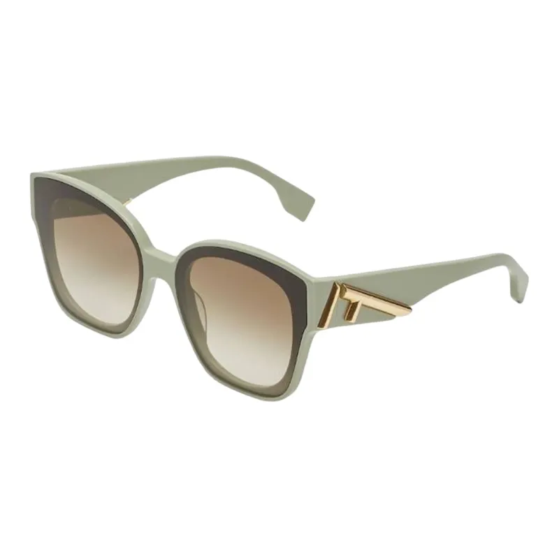 FENDI Sunglasses Women's Gray Green-0