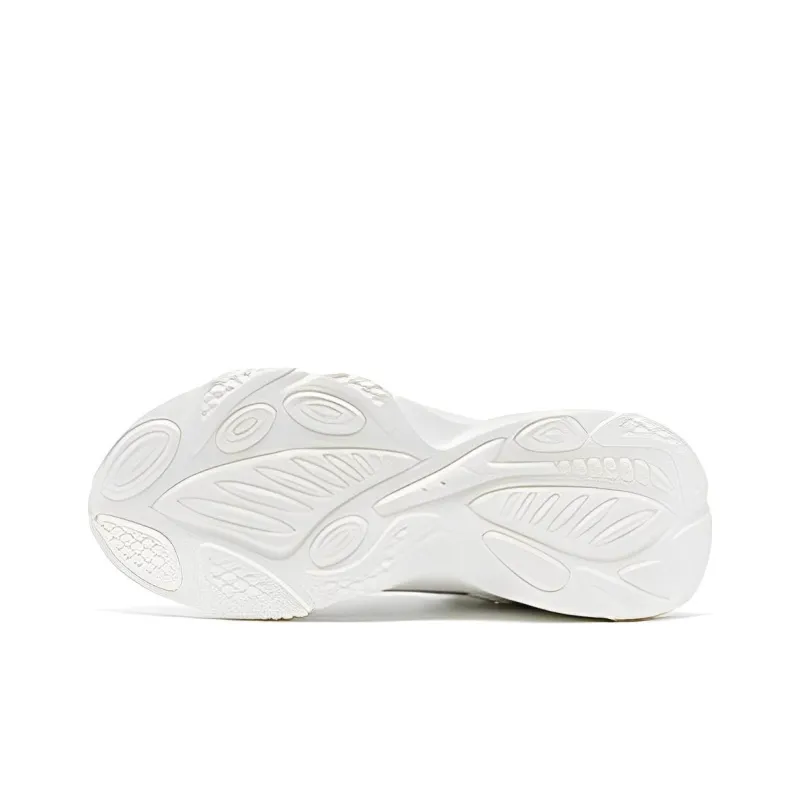 AGAHO x XTEP Red Flame TD Anti Slip Wear Resistant Low Top Sports Casual Shoes Men's White Black-3