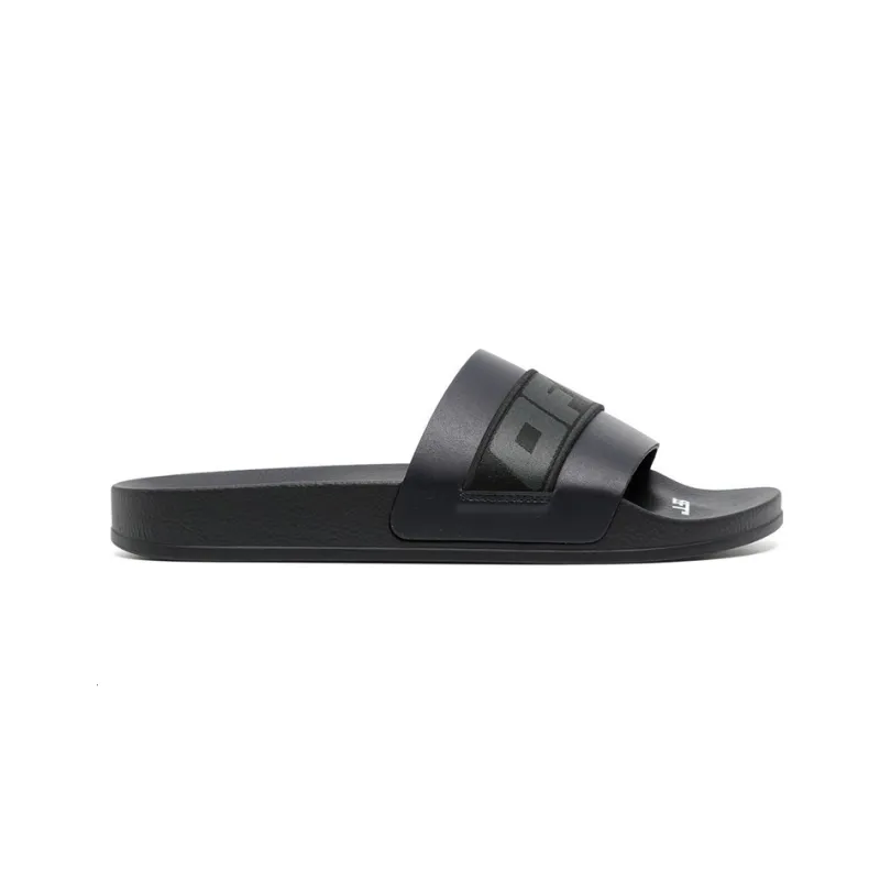 OFF WHITE Industrial Belt Slider Dark Grey-1