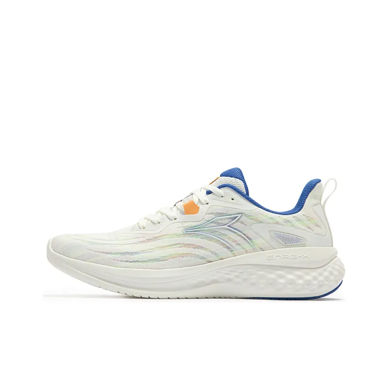 361° Cushioning, Slip Resistant, And Abrasion Resistant Low Top Running Shoes Men's Dazzling Blue-0