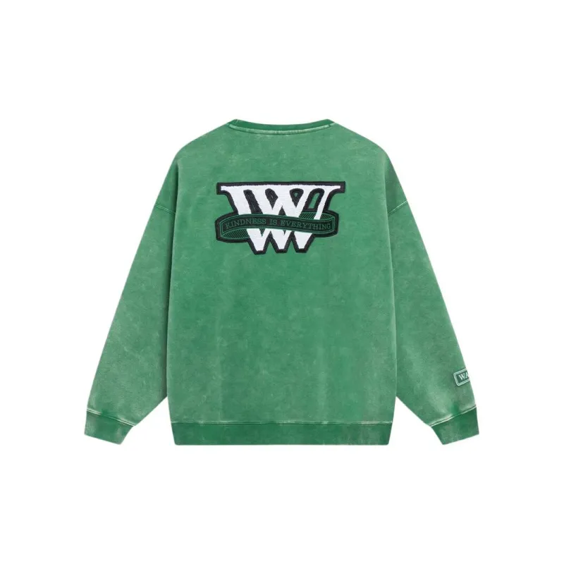 LiNing Sweatshirt Unisex Cool Mint Washed-1