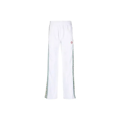 CASABLANCA Knitted Sweatpants Men White