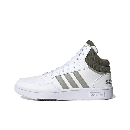 Adidas Hoops 3.0 Mid Classic 'White Olive Strata'