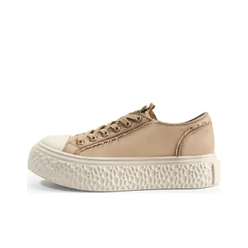 Rosa Bianca Skateboard Shoes Women's Low Top Apricot/Ecru