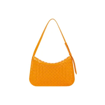 Bottega Veneta Small Flap Shoulder Bag Orange