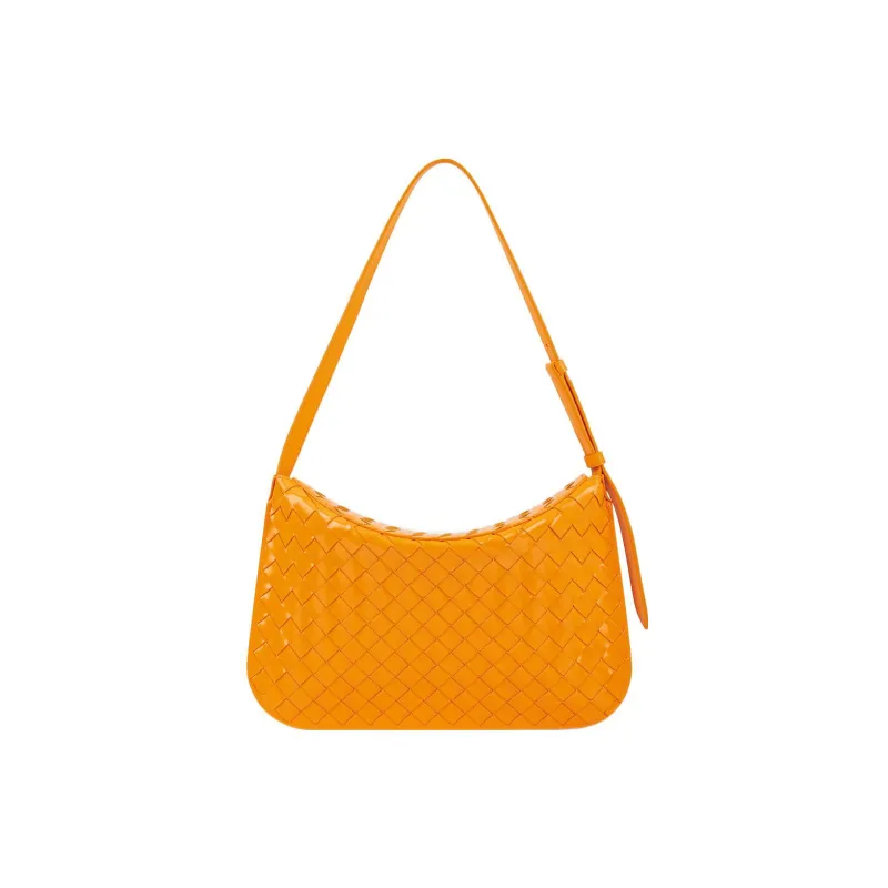 Bottega Veneta Small Flap Shoulder Bag Orange-0
