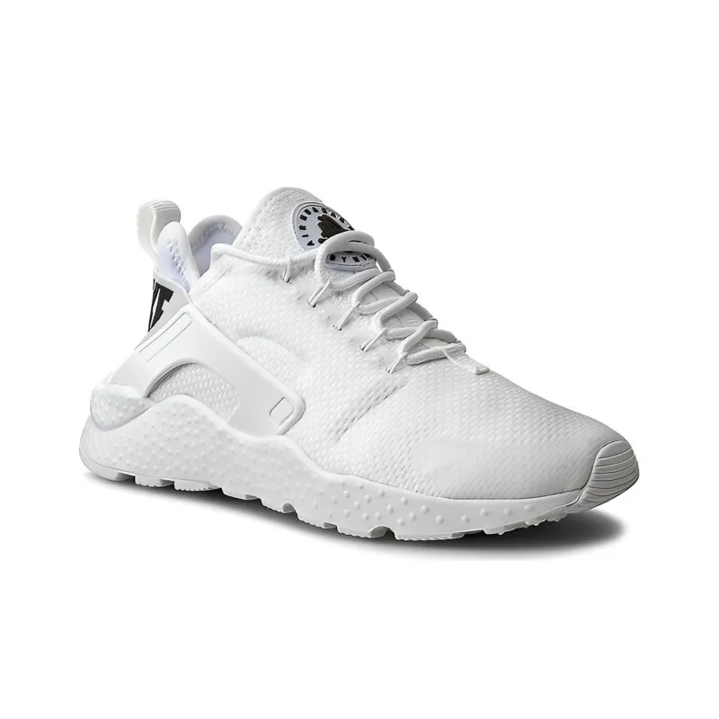 Nike Air Huarache Run Cushioning, Slip Resistant, Abrasion Resistant, Lightweight Low Top Running Shoes Women's White-1