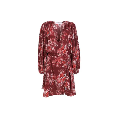 IRO NIGHT Long-Sleeved Dresses Women's Red