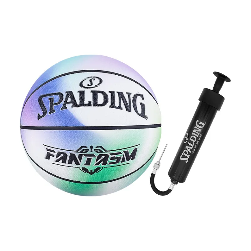 SPALDING Spirit Series PU Basketball White Size 7 Training Unisex-1
