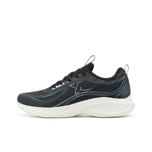 XTEP Shuyue2.0 Anti Slip And Wear Resistant Breathable Low Top Running Shoes Women's Black
