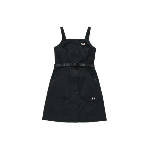 FILA FUSION x N°21 Sleeveless Dress Women's Pitch Black