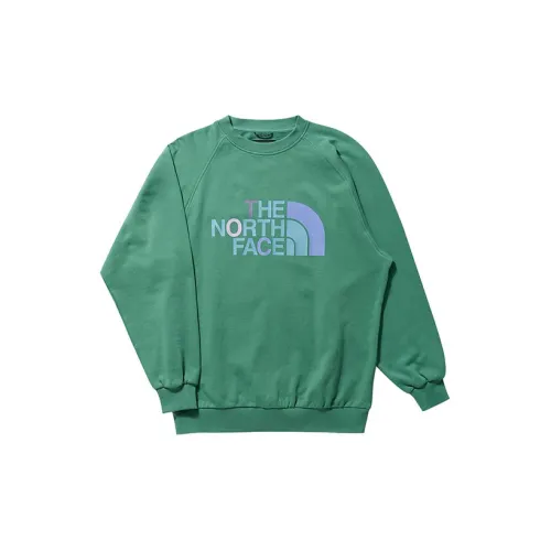 Clot X THE NORTH FACE North X CLOT Co-brand Sweatshirts Men Pale Greenish Blue