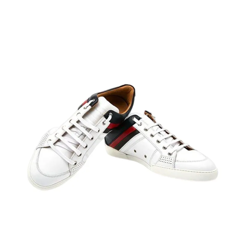 DIOR B23 Low-Top Stylish Skateboarding Shoes Men's White Black-2