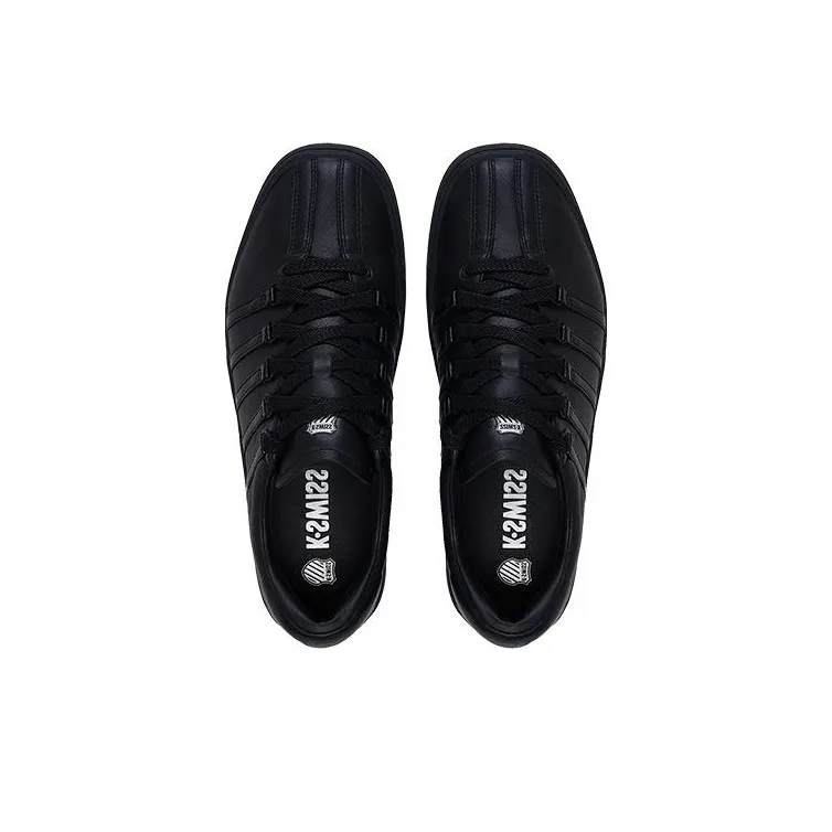 KSWISS Classic 66 Anti Slip Wear Resistant Low Top Skateboard Shoes Graphite Black-2