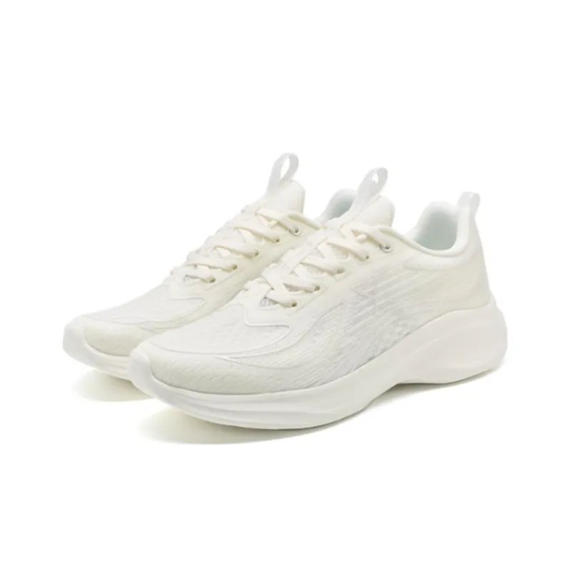 XTEP Shuyue2.0 Slip Resistant, Abrasion Resistant, Breathable Low Top Running Shoes Women's White-2