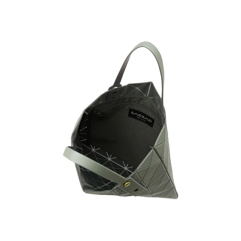 ISSEY MIYAKE Synthetic Leather Polyester Shoulder Bag, Handbag Regular Women's Army Green-5