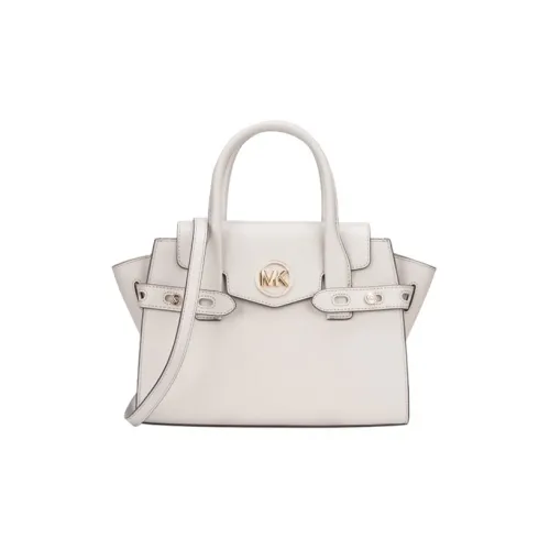 MICHAEL KORS Carmen Coated Canvas Portable Crossbody Bag Shoulder Bag Medium Size Women's Desert Yellow