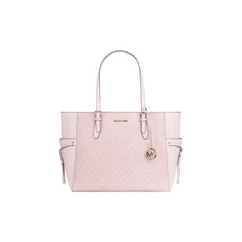 MICHAEL KORS Gilly Cow Leather Tote Bag Shopping Bag Handbag Shoulder Bag Crossbody Bag Large Size Women's Ballet Pink