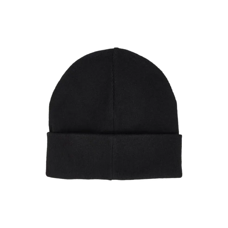 BARBOUR Logo Patch Ribbed Beanie-1