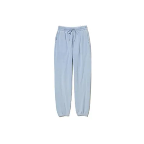 UNIQLO Knitted Sweatpants Women's Pink/Blue