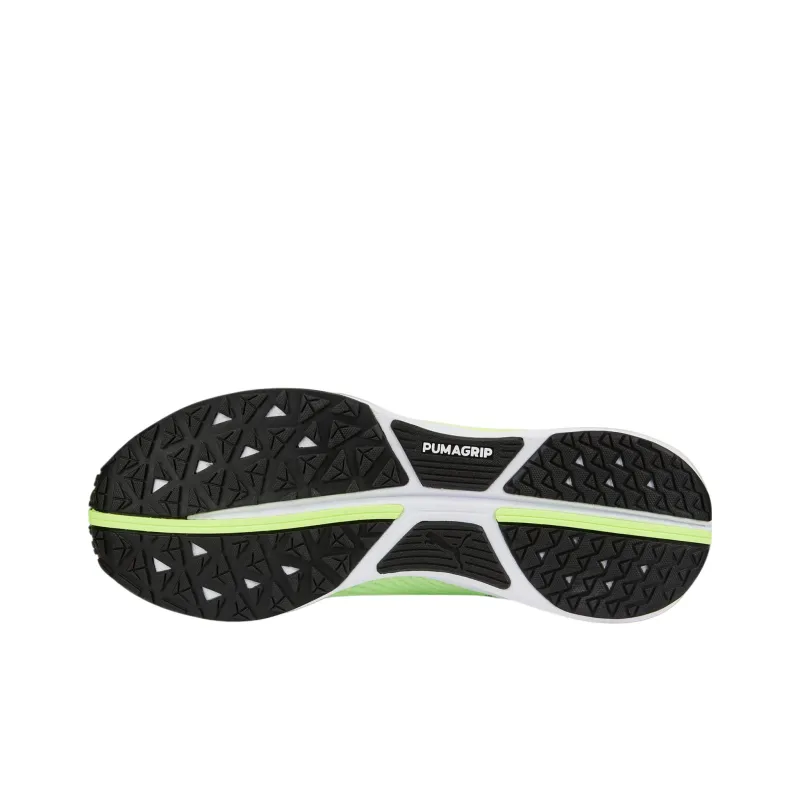 PUMA Electrify Nitro 2 Anti Slip Wear Resistant Low Top Casual Running Shoes Men's Green Black-5