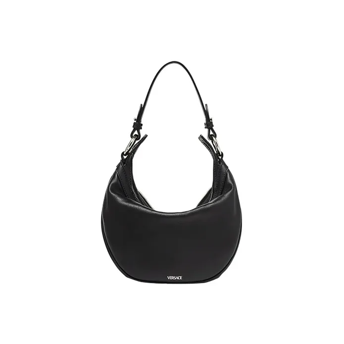 FANSIZHE Cow Leather Crossbody Bag Shoulder Bag Women's Black-2
