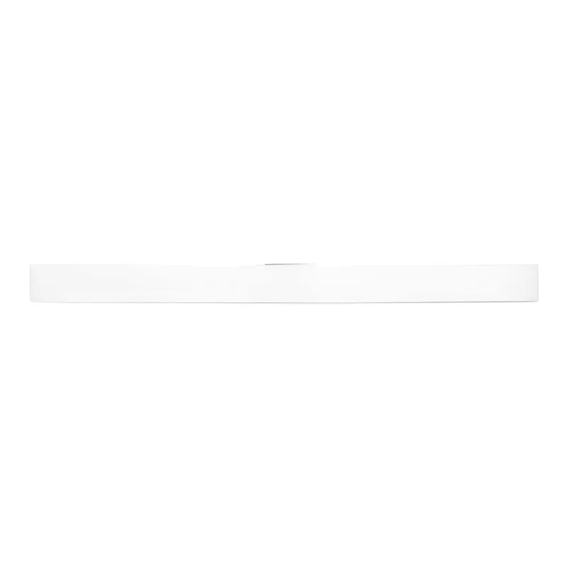 Balenciaga Fashion Trend Versatile Casual Minimalist Style Smooth Buckle Belt Men's White Width  3.8cm-1