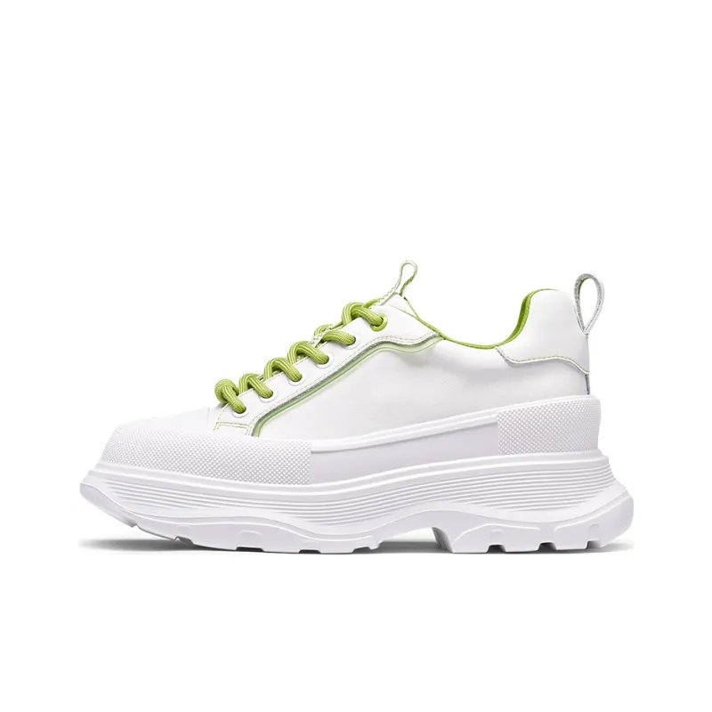 Kiss Kitty Color Ribbon Collection Stylish Skateboarding Shoes Women's White-0
