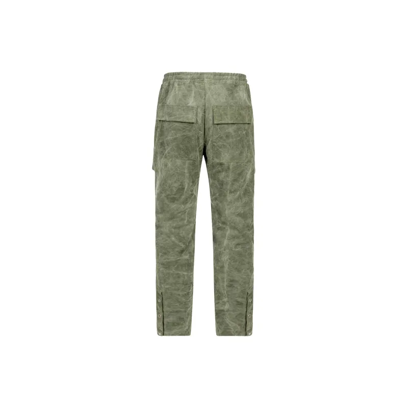 Askyurself Cargo Pants Unisex Army Green-1