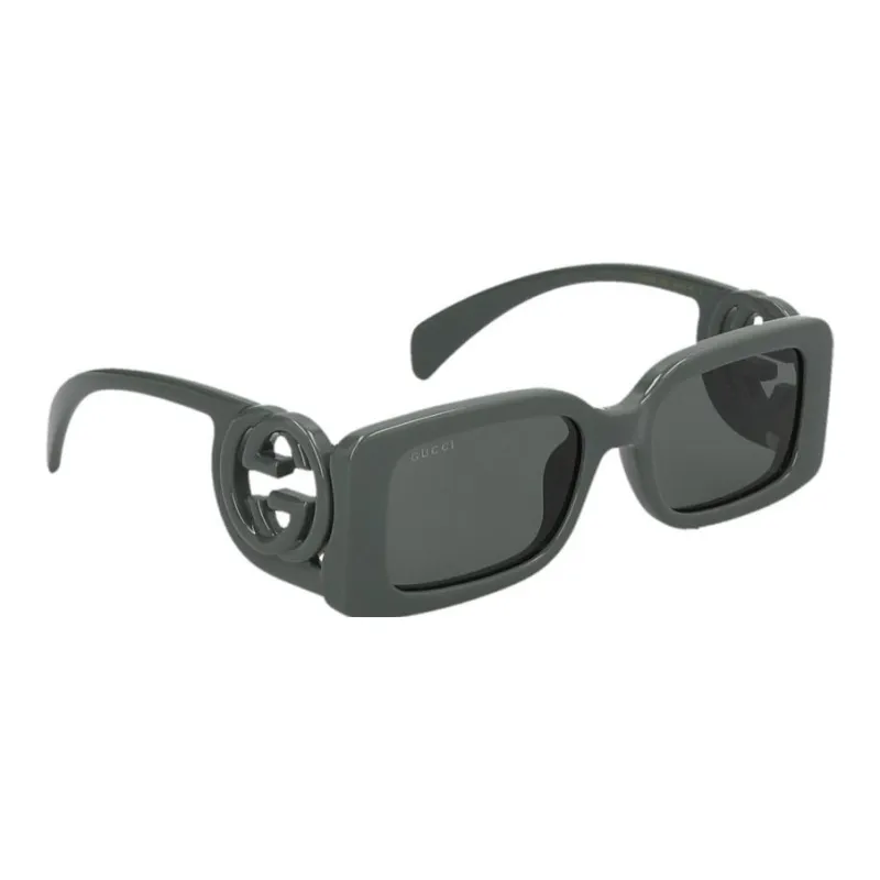 GUCCI Sunglasses Women's Gray Green-2