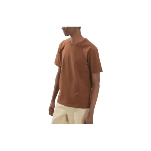 UNIQLO U Collection T-Shirts Men Light Brown