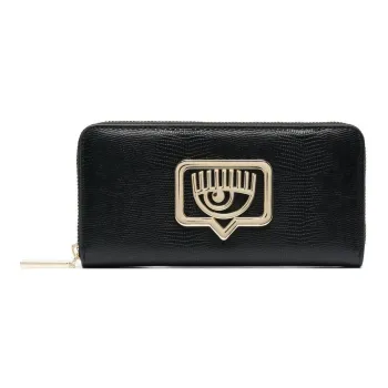 CHIARA FERRAGNI Eyelike Polyester Wallet Women's Black