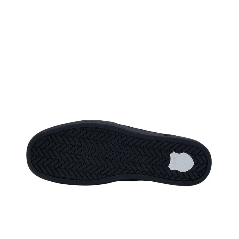 KSWISS Classic 66 Anti Slip Wear Resistant Low Top Skateboard Shoes Graphite Black-4