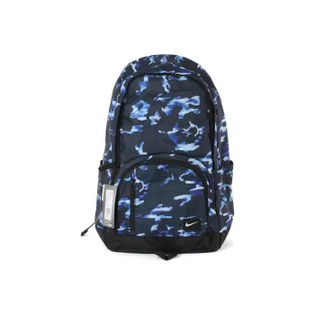 Nike Polyester Backpack Regular Men's Black/Blue