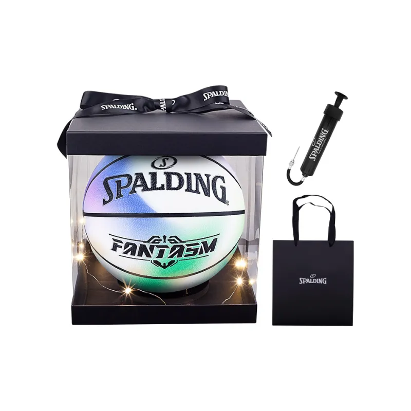 SPALDING Spirit Series PU Basketball White Size 7 Training Unisex-2